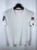 Industries Alpha Industries Tee Men T Shirt Badges Usa Nasa Size M