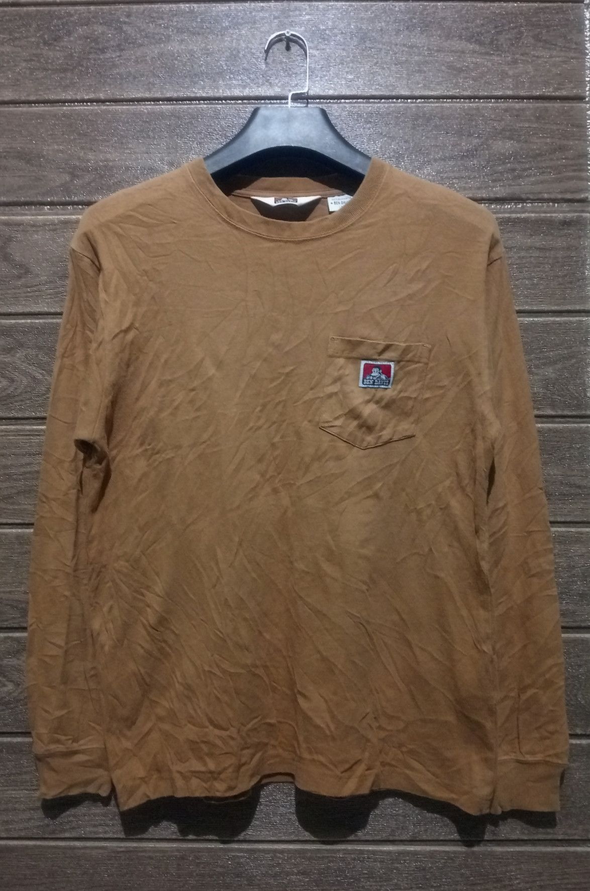 Davis Vintage Ben Davis Single Pocket Long Sleeve Tshirt