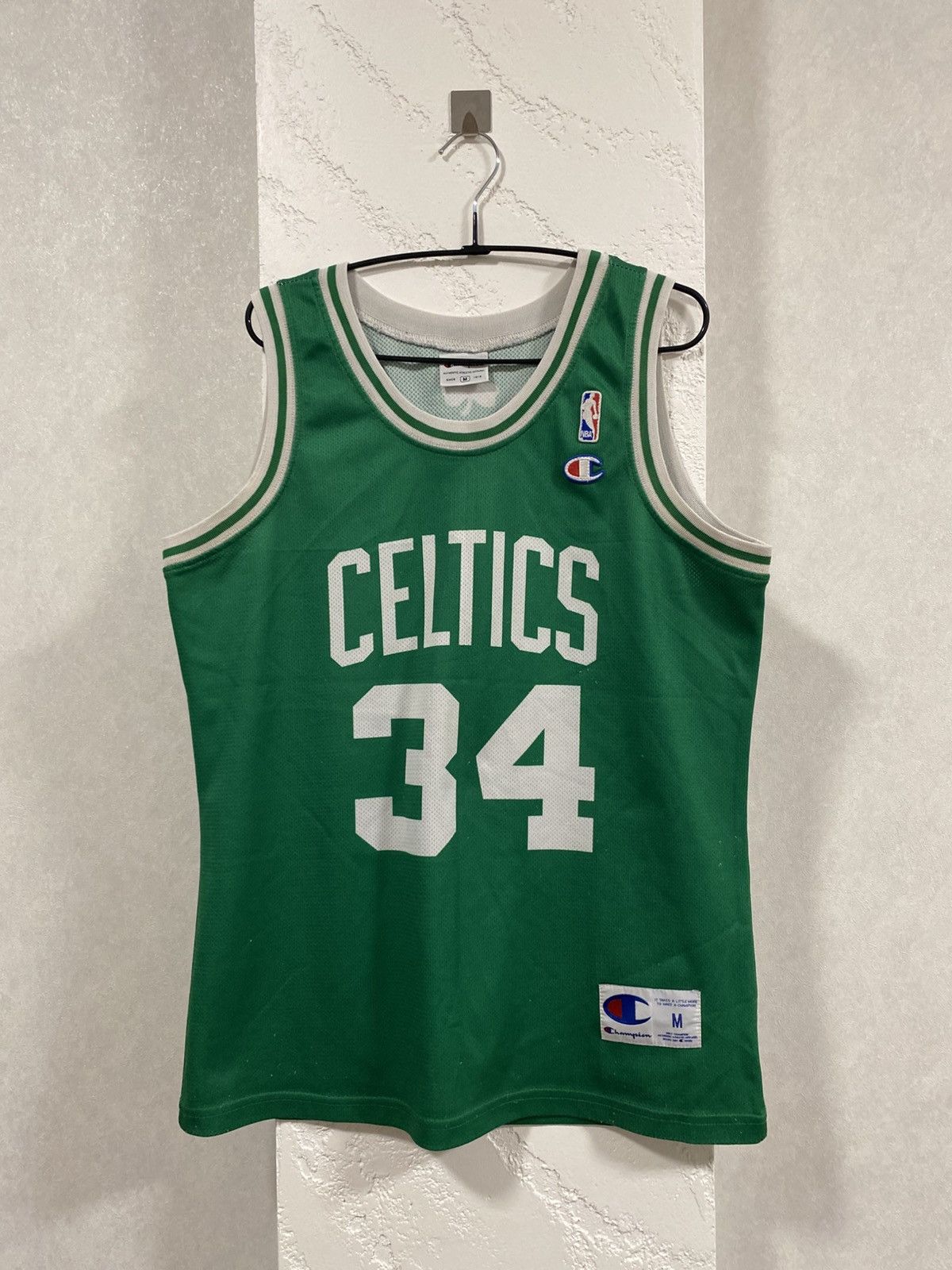 Vintage Champion Boston Celtics Paul Pierce Nba Jersey M T-Shirts, Hoodie, Sweatshirt | FlexRushtees.com