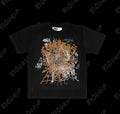 Sp5der X Travis Scott Travis Scott X Sp5der Airbrush Black Og Web Cactus Tee Xxl Hoodie, Sweatshirt | FlexRushtees.com