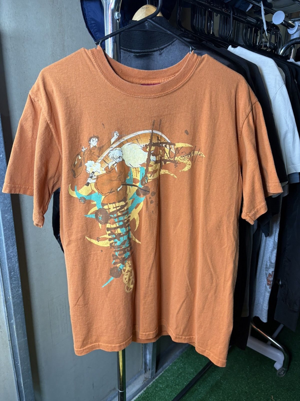 Vintage Y2k 2005 Inuyasha Anime Promo T Shirt