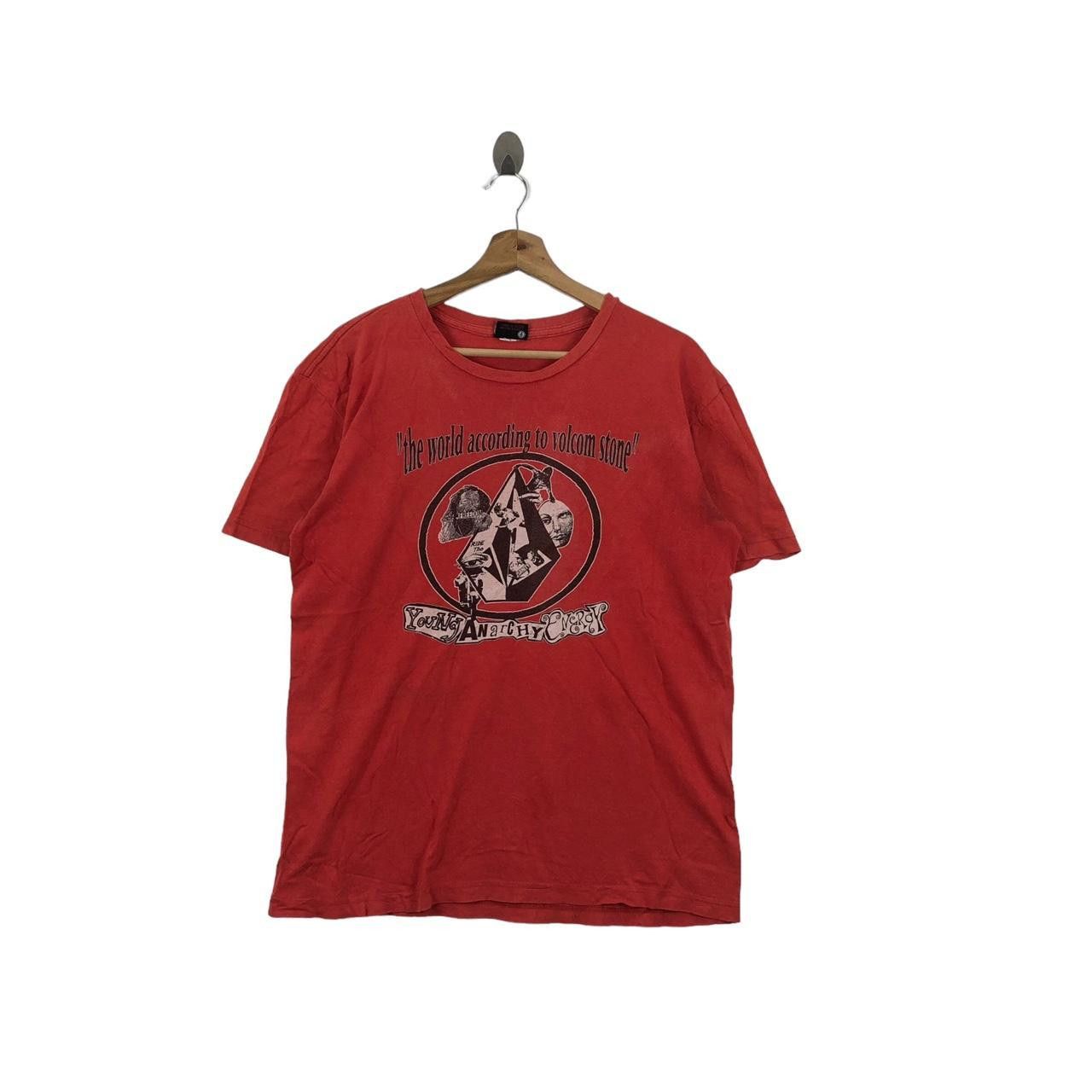 Vintage Volcom Stone Anarchy Energy Skate Tee Shirt Punk Hoodie, Sweatshirt | FlexRushtees.com