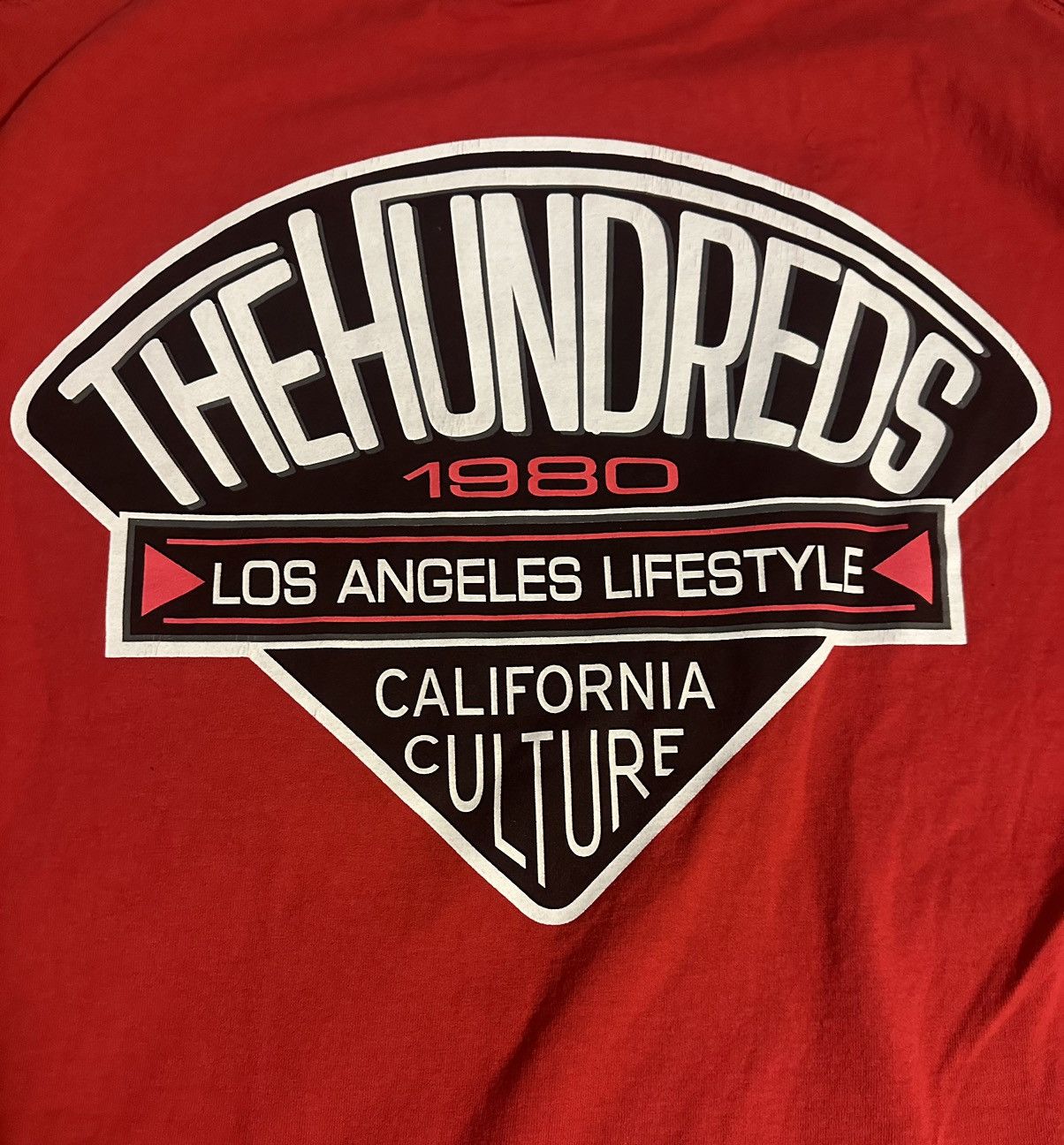 Vintage The Hundreds Los Angeles Lifestyle Tee Hoodie, Sweatshirt | FlexRushtees.com
