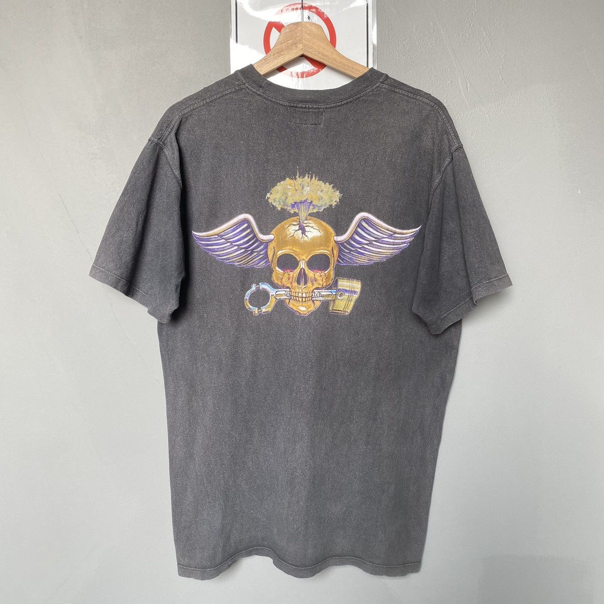 Thrashed Faded Vintage 90s Von Dutch Erd Grunge Grail Og Tee Hoodie, Sweatshirt | FlexRushtees.com