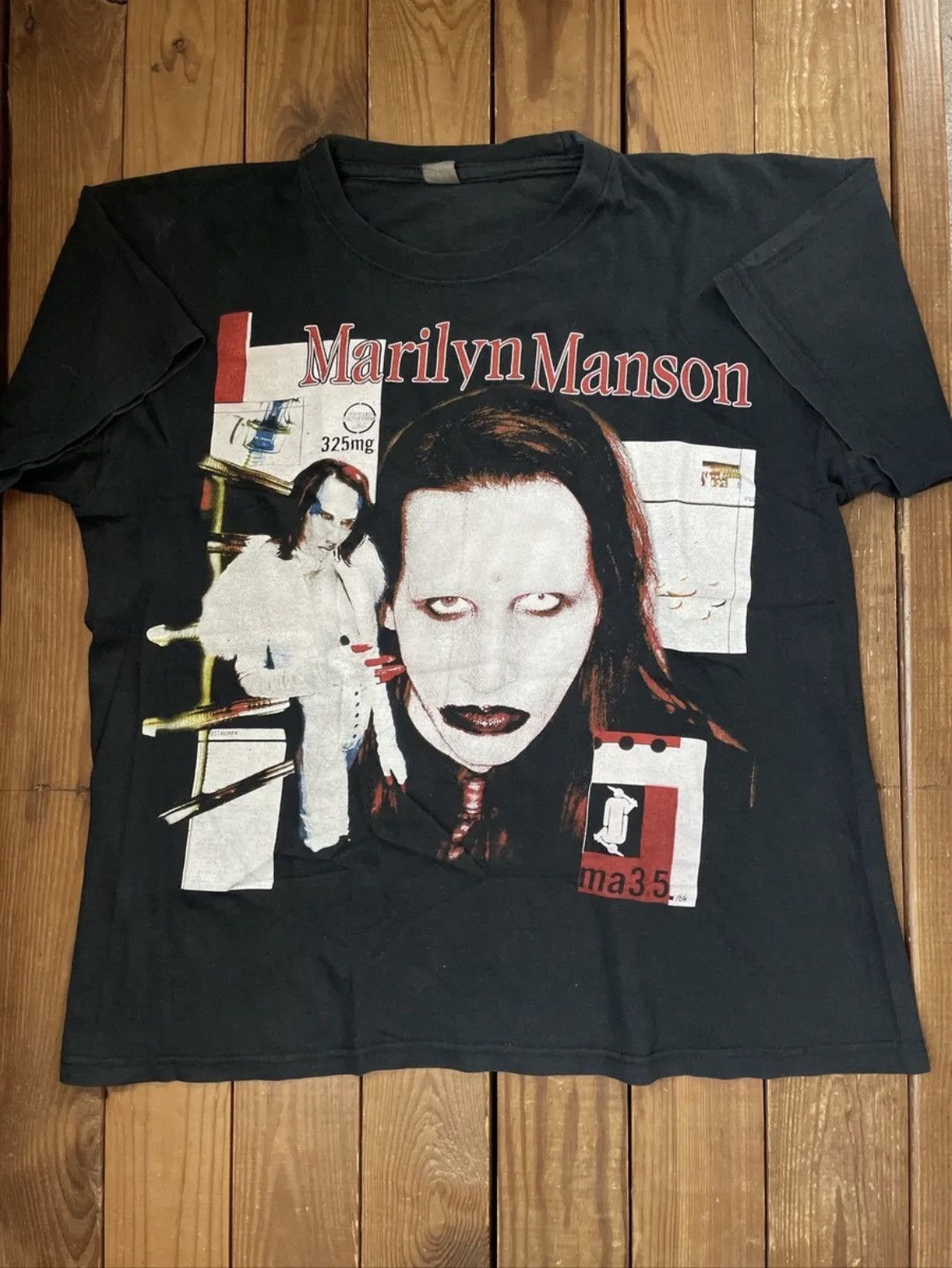 Vintage 90s Marilyn Manson Antichrist Superstar Bootleg Tee Hoodie, Sweatshirt | FlexRushtees.com