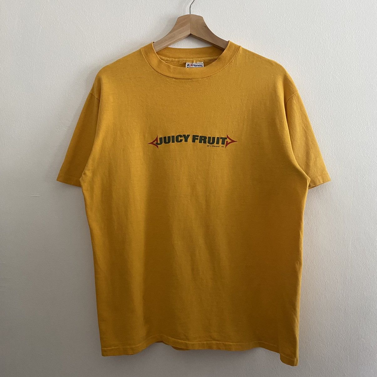 Junk Food X Vintage Vintage Juicy Fruit Promo Tees L Hoodie, Sweatshirt | FlexRushtees.com