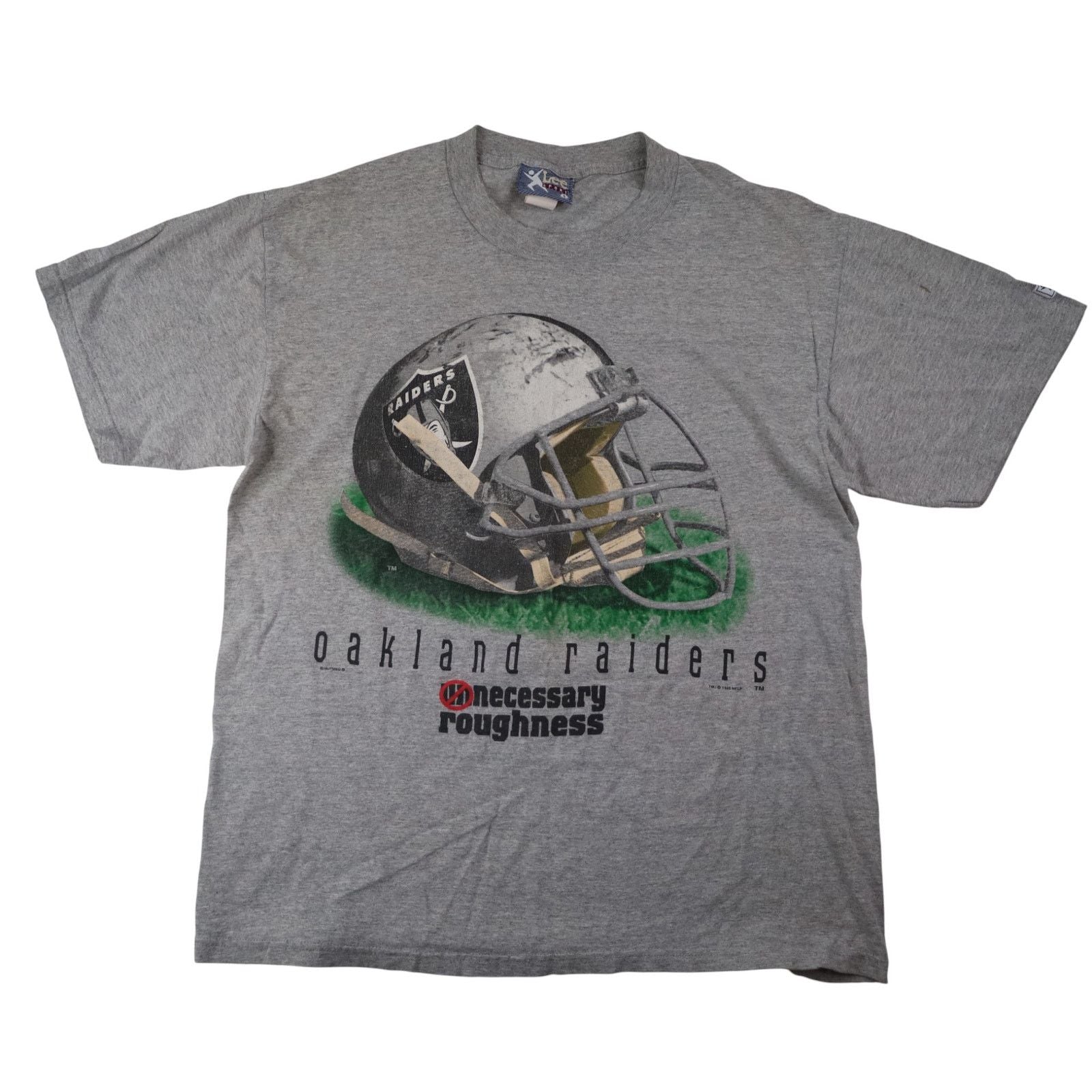 Vintage 90s Lee Sports Oakland Raiders Graphic T Shirt Hoodie, Sweatshirt | FlexRushtees.com