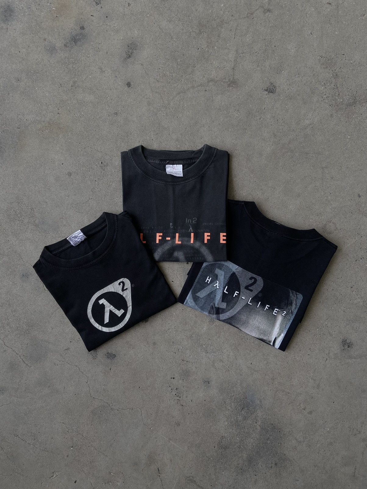 Vintage Half Life 2 Promo Tees 1998s 2004s
