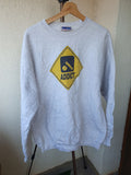 Cricket Addict Vintage Hanes Ultimate Printpro Sweatshirt L