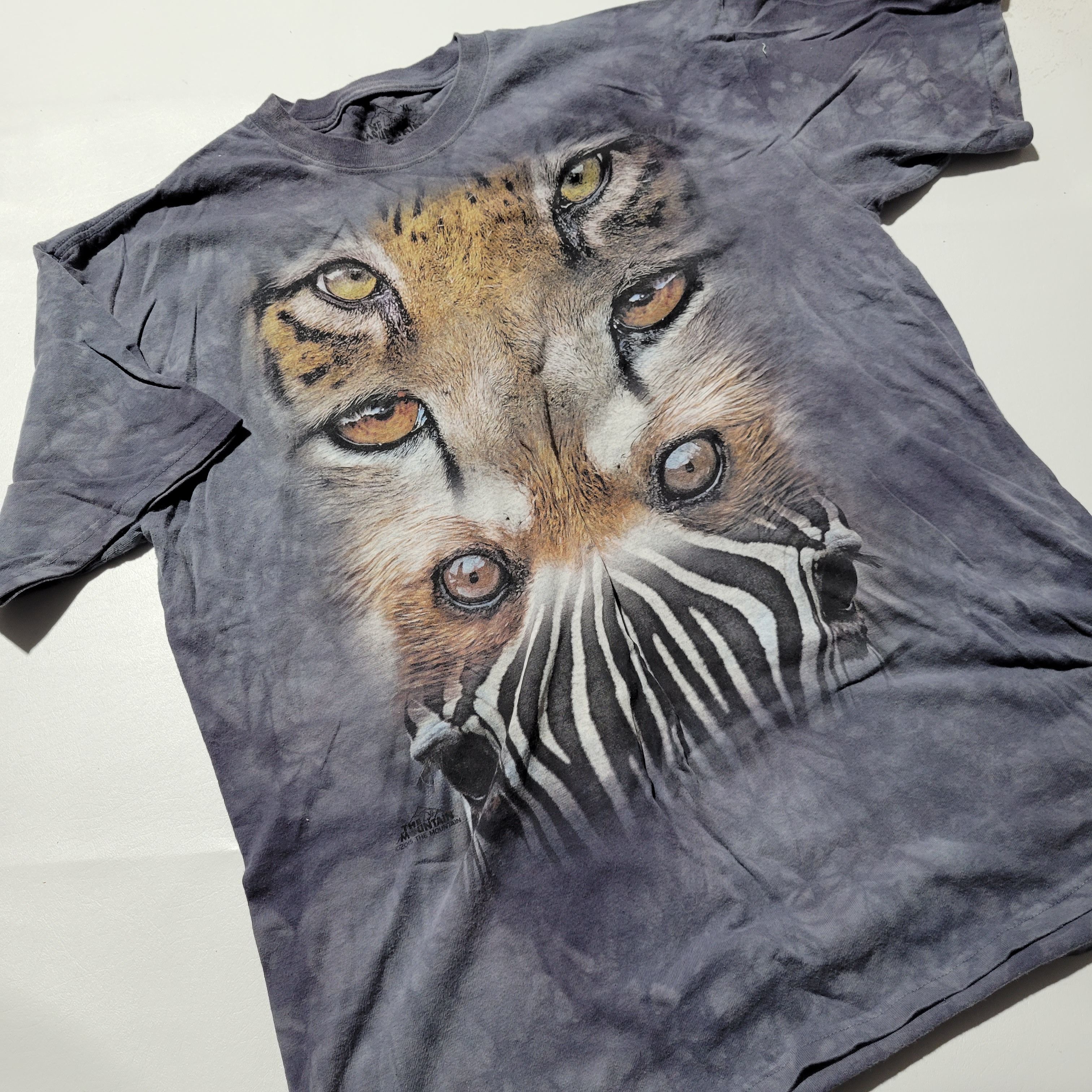 Vintage The Mountain T Shirt Tie Dye Eyes