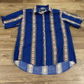 Vintage Wrangler Southwestern Aztec Snap Shirt Cowboy
