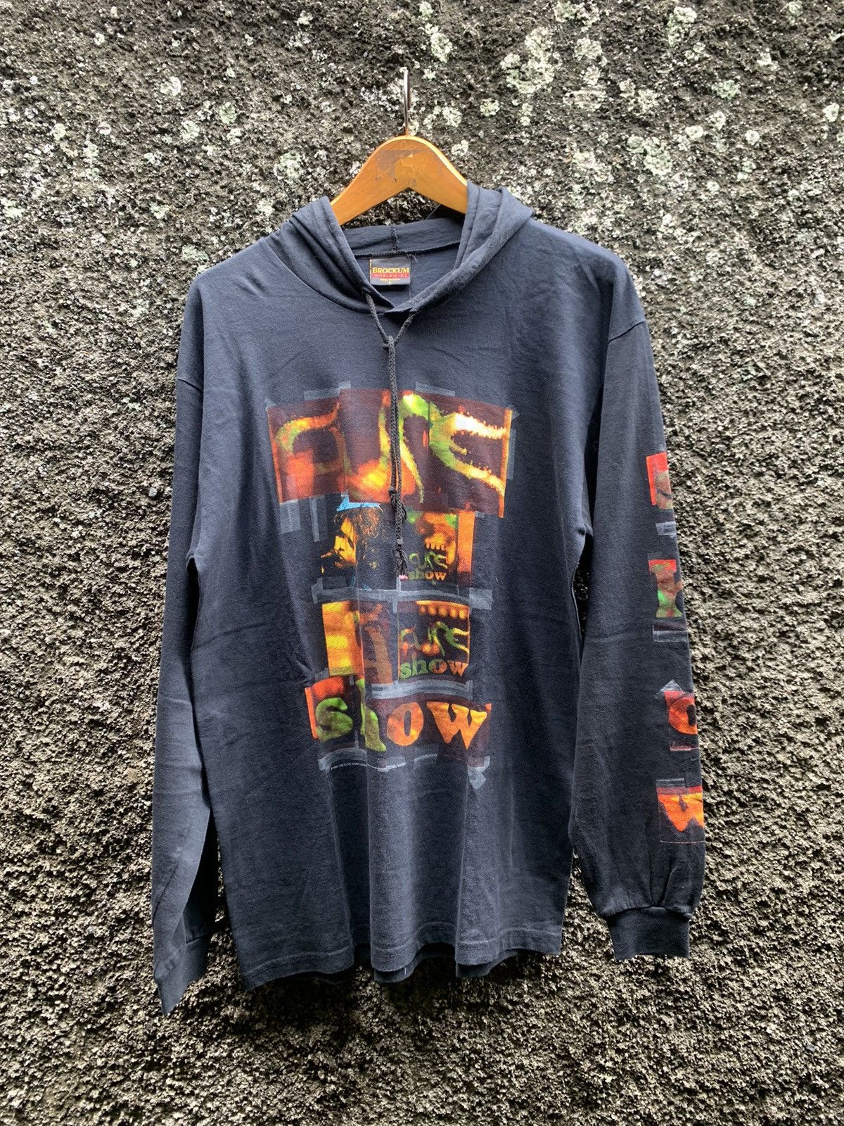 The Cure X Vintage Vintage The Cure Show 1993 Hoodie Longsleeve Shirt Sweatshirt | FlexRushtees.com
