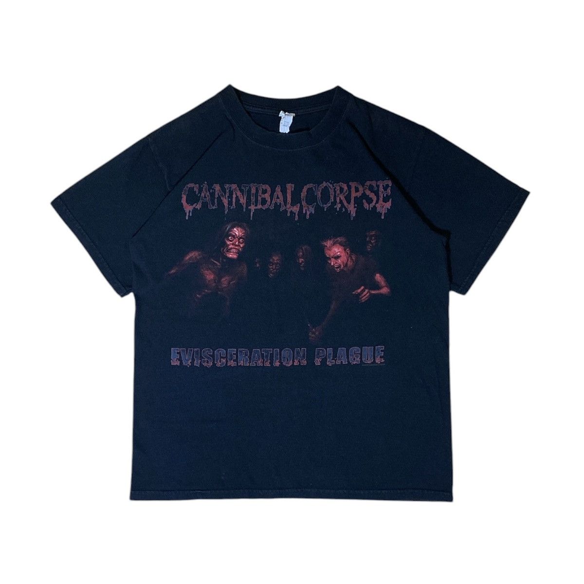 Band Tees 2009 Cannibal Corpse Evisceration Plague T Shirt Hoodie, Sweatshirt | FlexRushtees.com