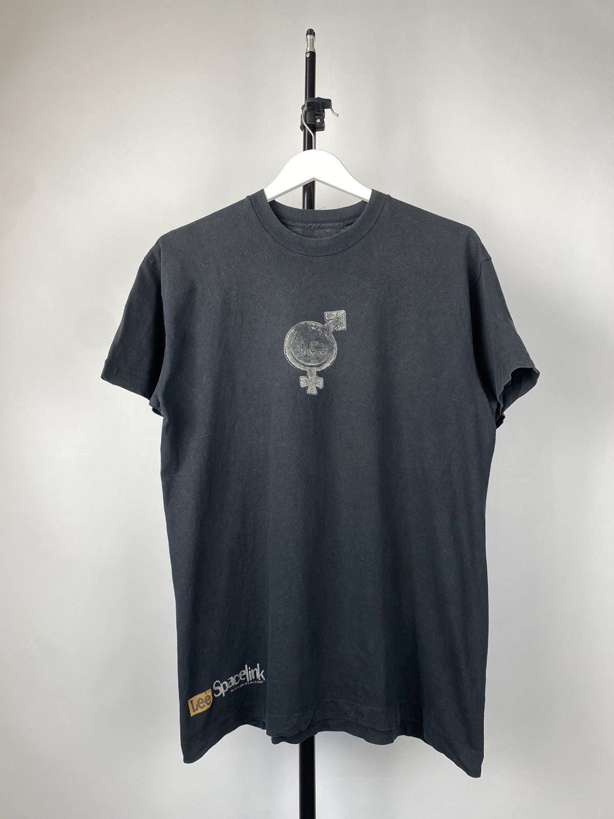 Vintage Rare Lee First Pair Of Lees In Space T Shirt