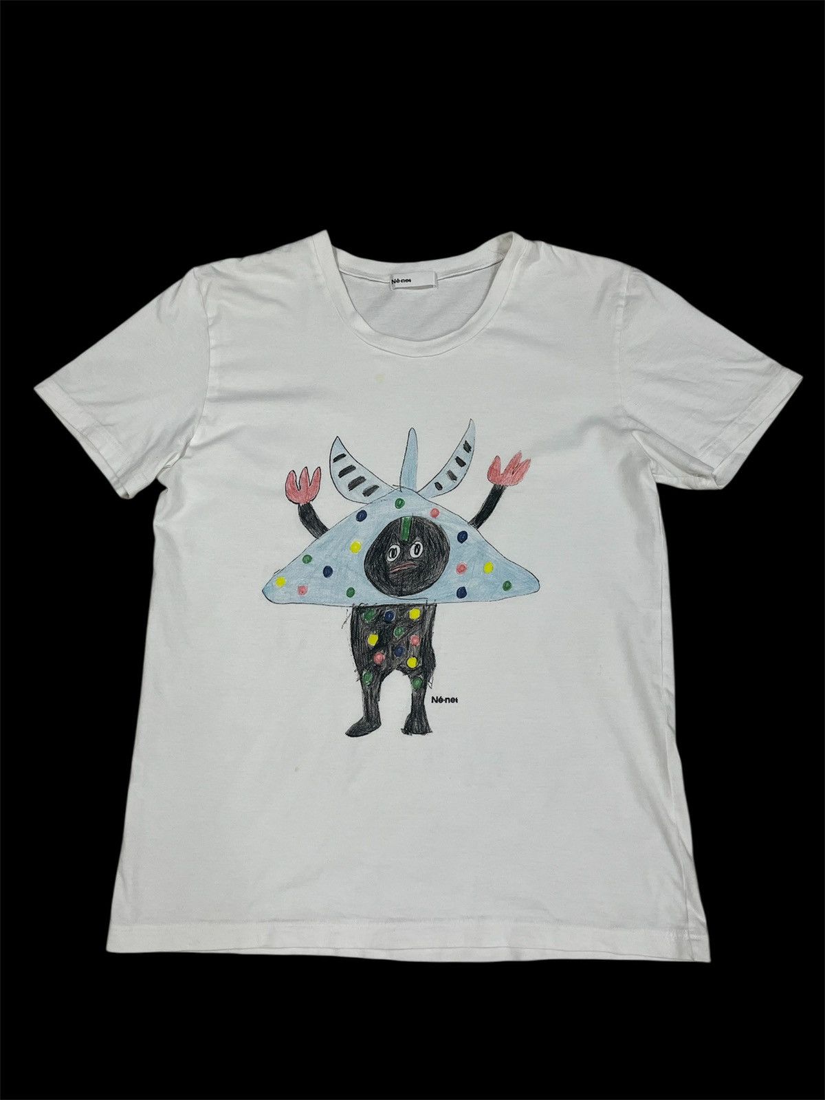 Net Ne Net Issey Miyake Cat Doodle Tshirt