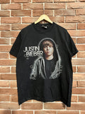 Band Tees Rare Vintage 00s Justin Bieber Washed T Shirt Hype Pop Grail Hoodie, Sweatshirt | FlexRushtees.com