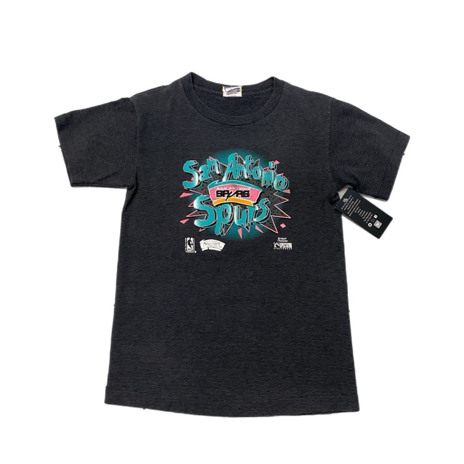 Fruit Of The Loom Vintage 90s San Antonio Spurs Youth T Shirt Hoodie, Sweatshirt | FlexRushtees.com