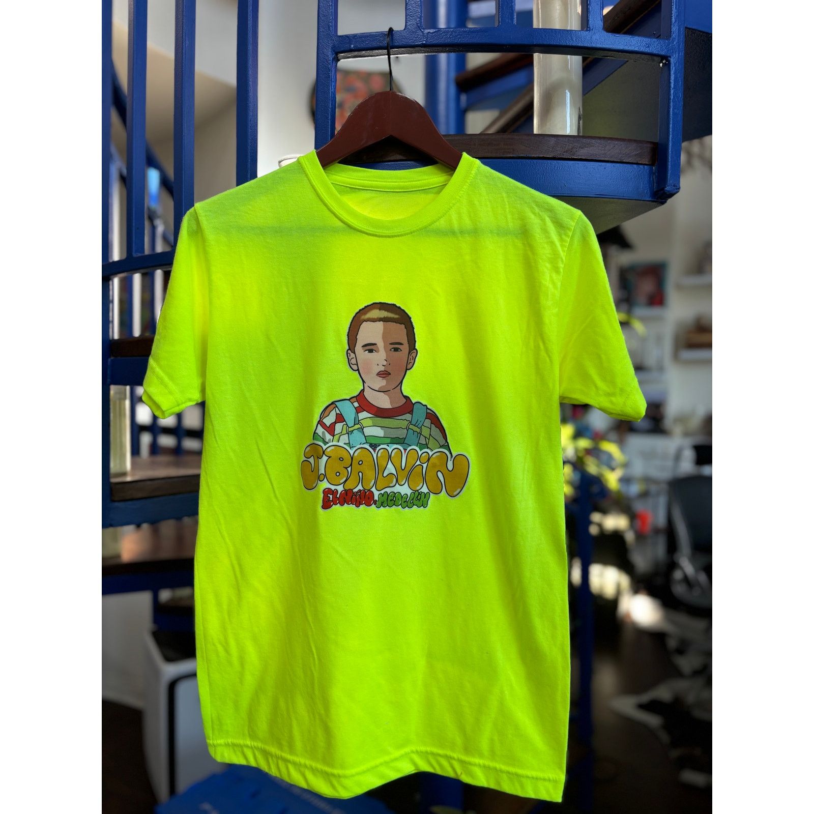 Balvin J Balvin Medellin 2019 Exclusive Artist Tee Size L Hoodie, Sweatshirt | FlexRushtees.com