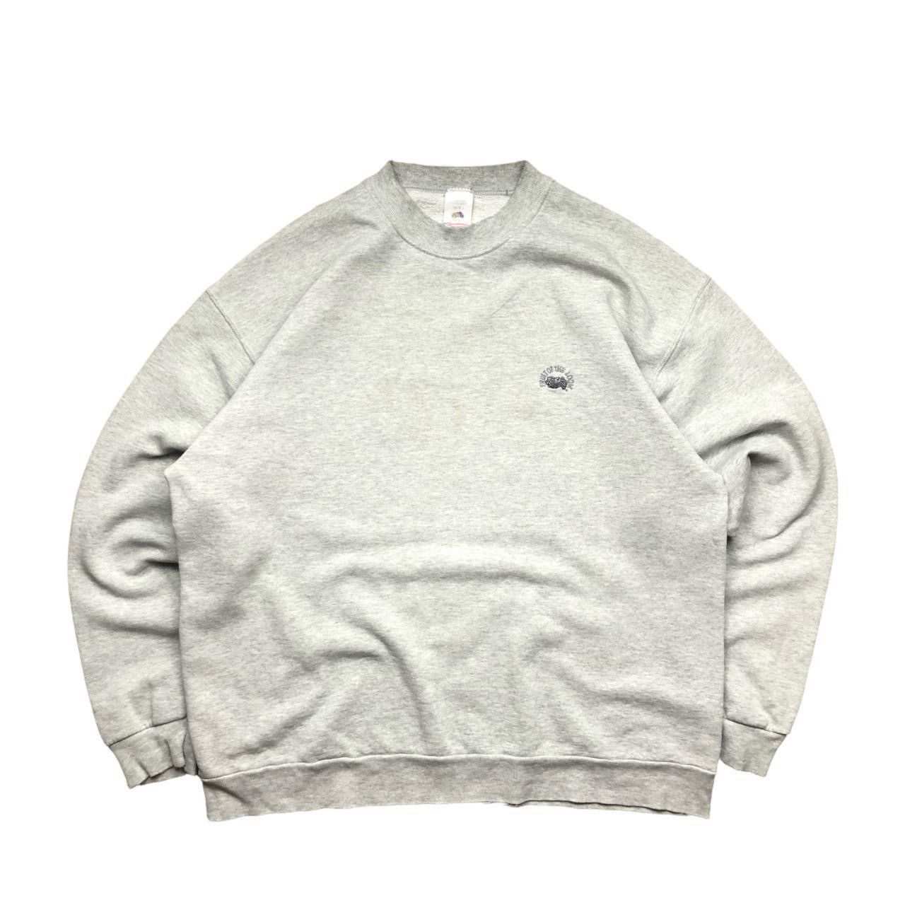 Vintage Fruit Of The Loom 90s Sweatshirt Nr 219
