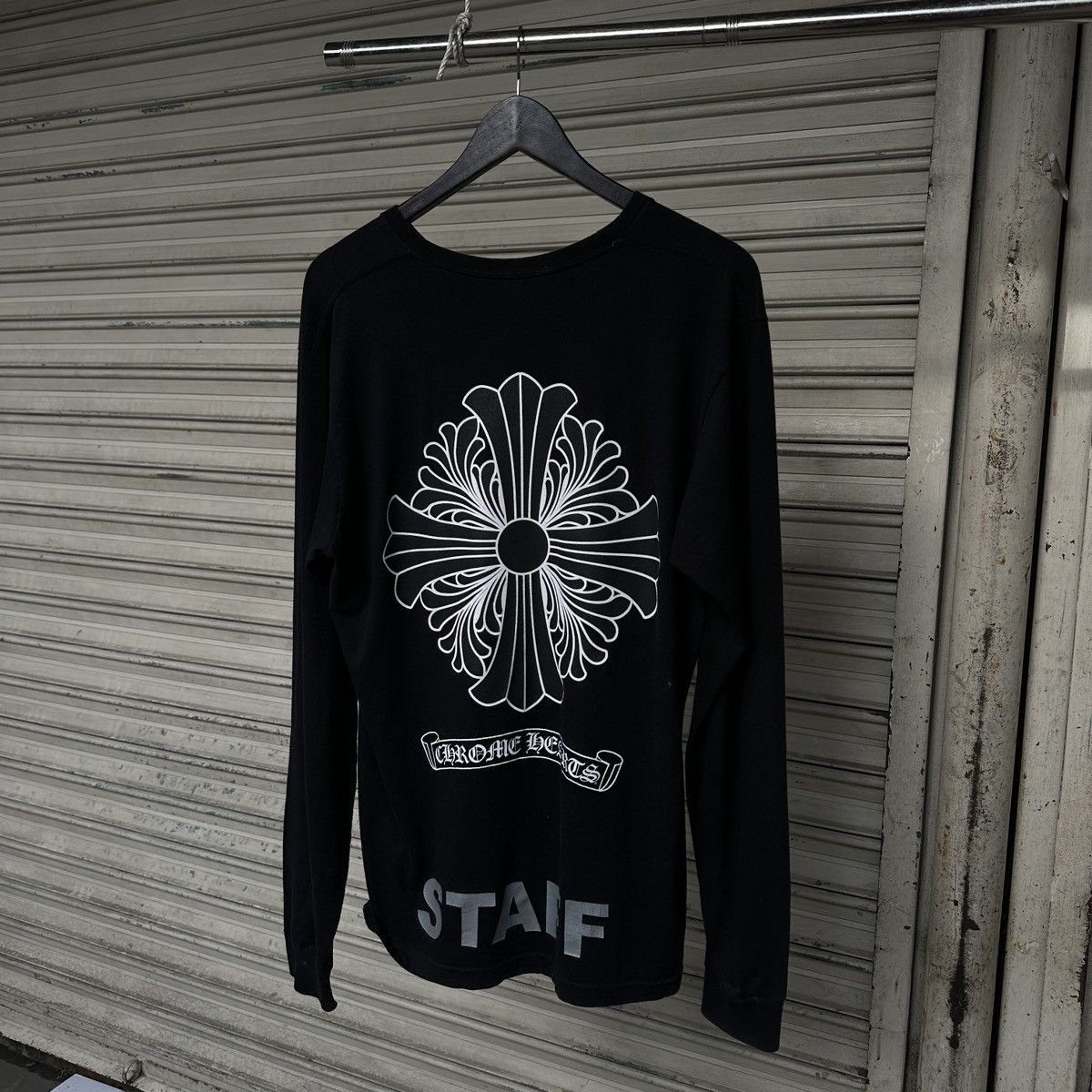 Hearts Chrome Hearts Staff Slongslevee T-Shirts, Hoodie, Sweatshirt | FlexRushtees.com