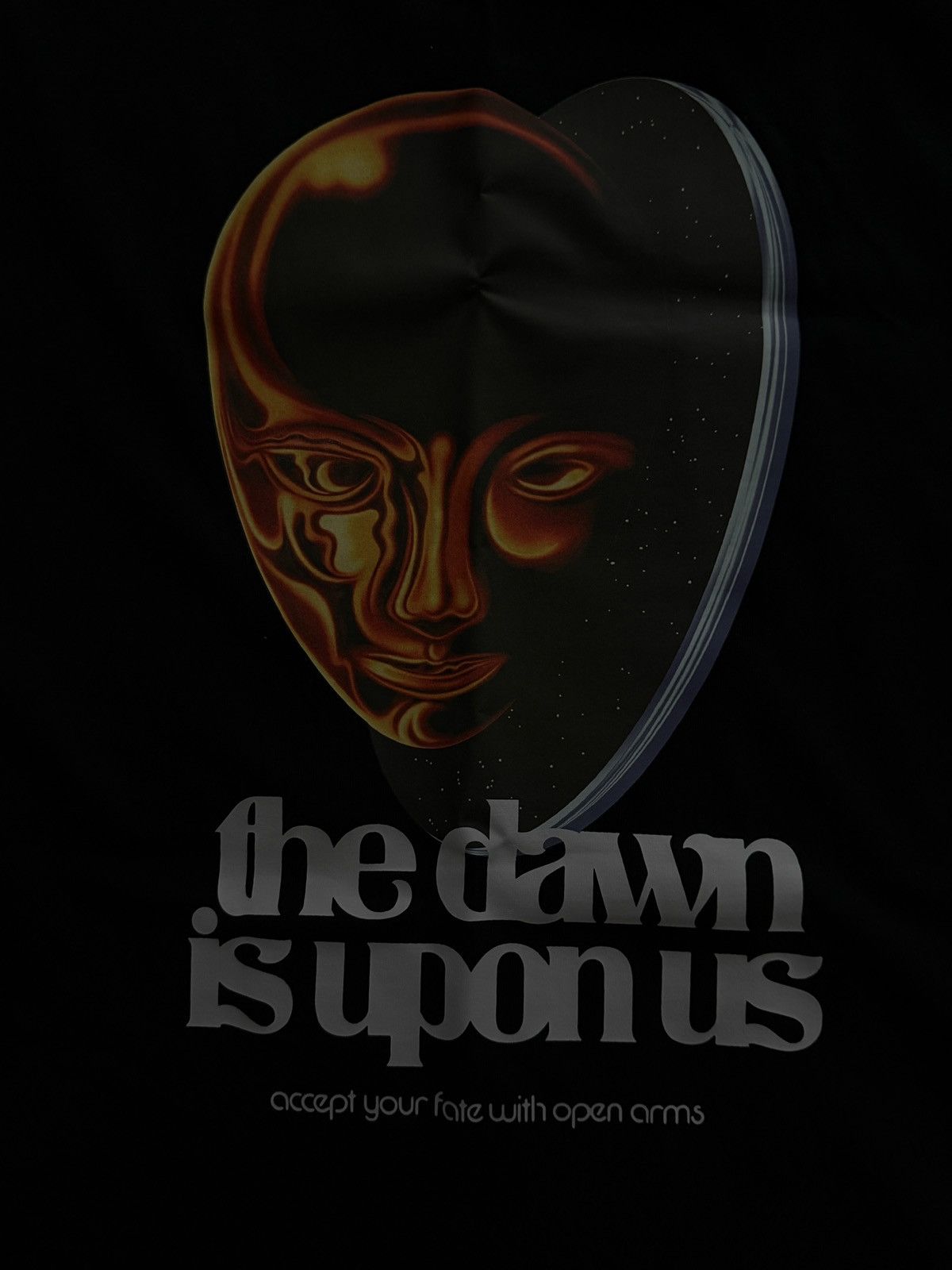 The Weeknd Dawn Fm Accept Your Fate Tee Large Hoodie, Sweatshirt | FlexRushtees.com