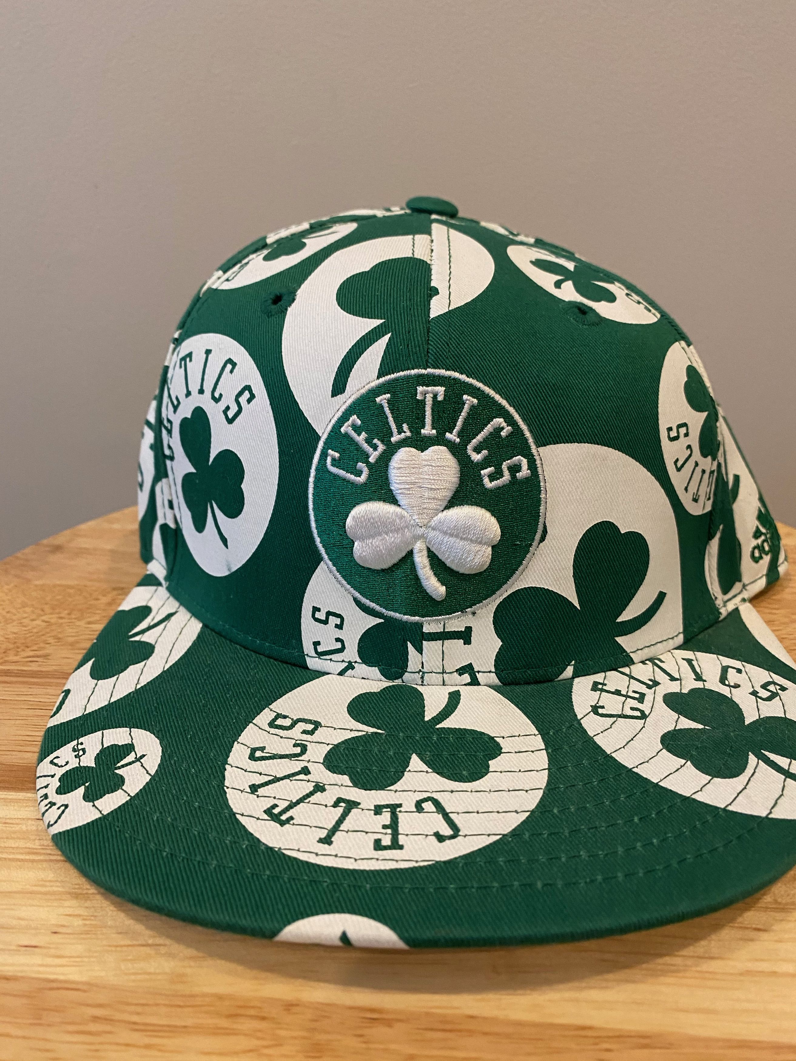 Nba Boston Celtics All Over Shamrock Logo Green Fitted T-Shirts, Hoodie, Sweatshirt | FlexRushtees.com