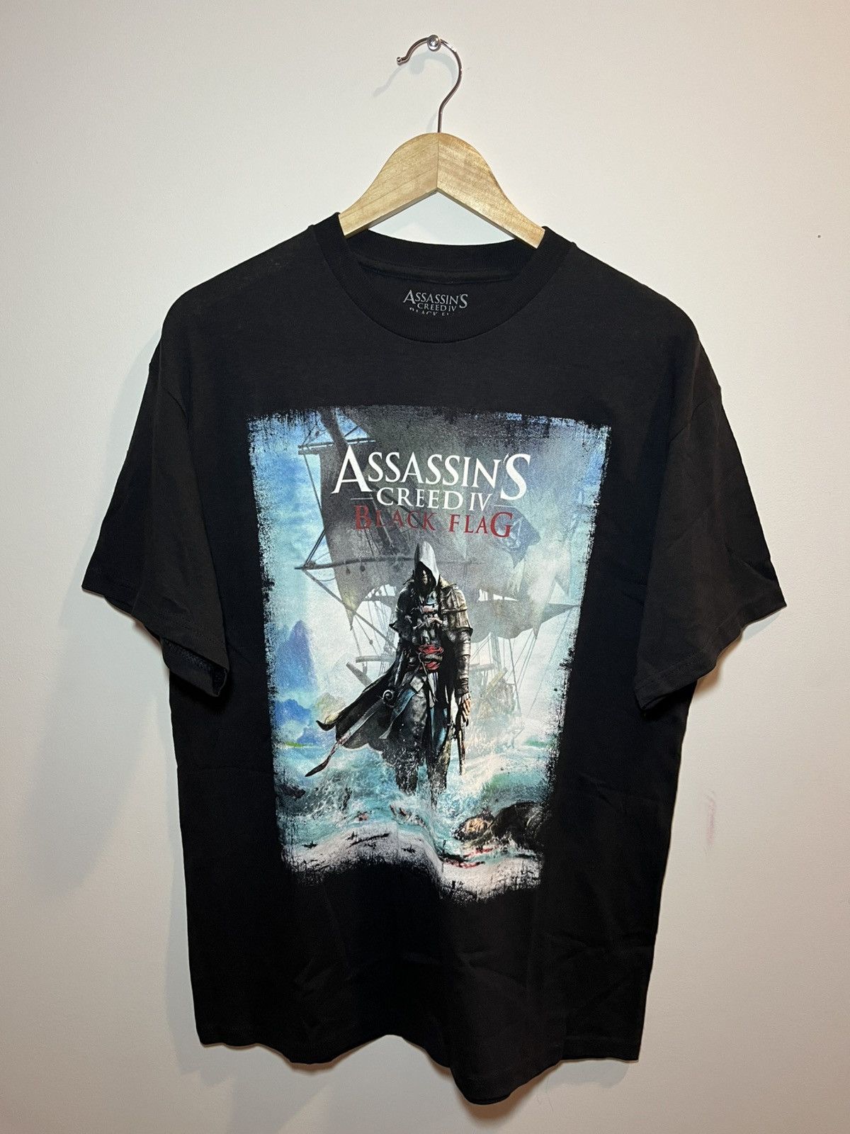 Other 2013 Assassins Creed Black Flag Promo Tee Large Hoodie, Sweatshirt | FlexRushtees.com