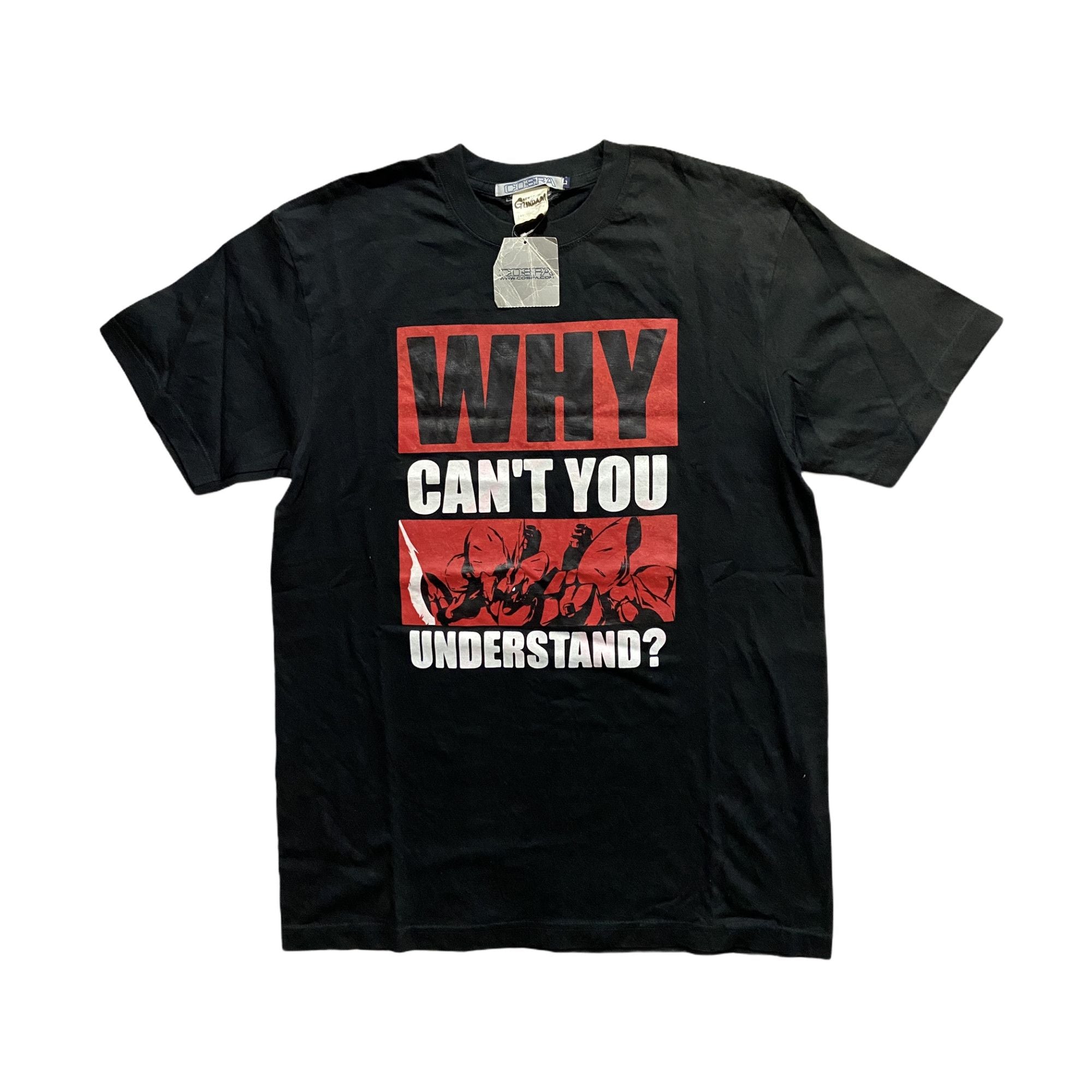 Vintage Gundam Cospa Anime Manga Tee Gundam Why Can You Understand