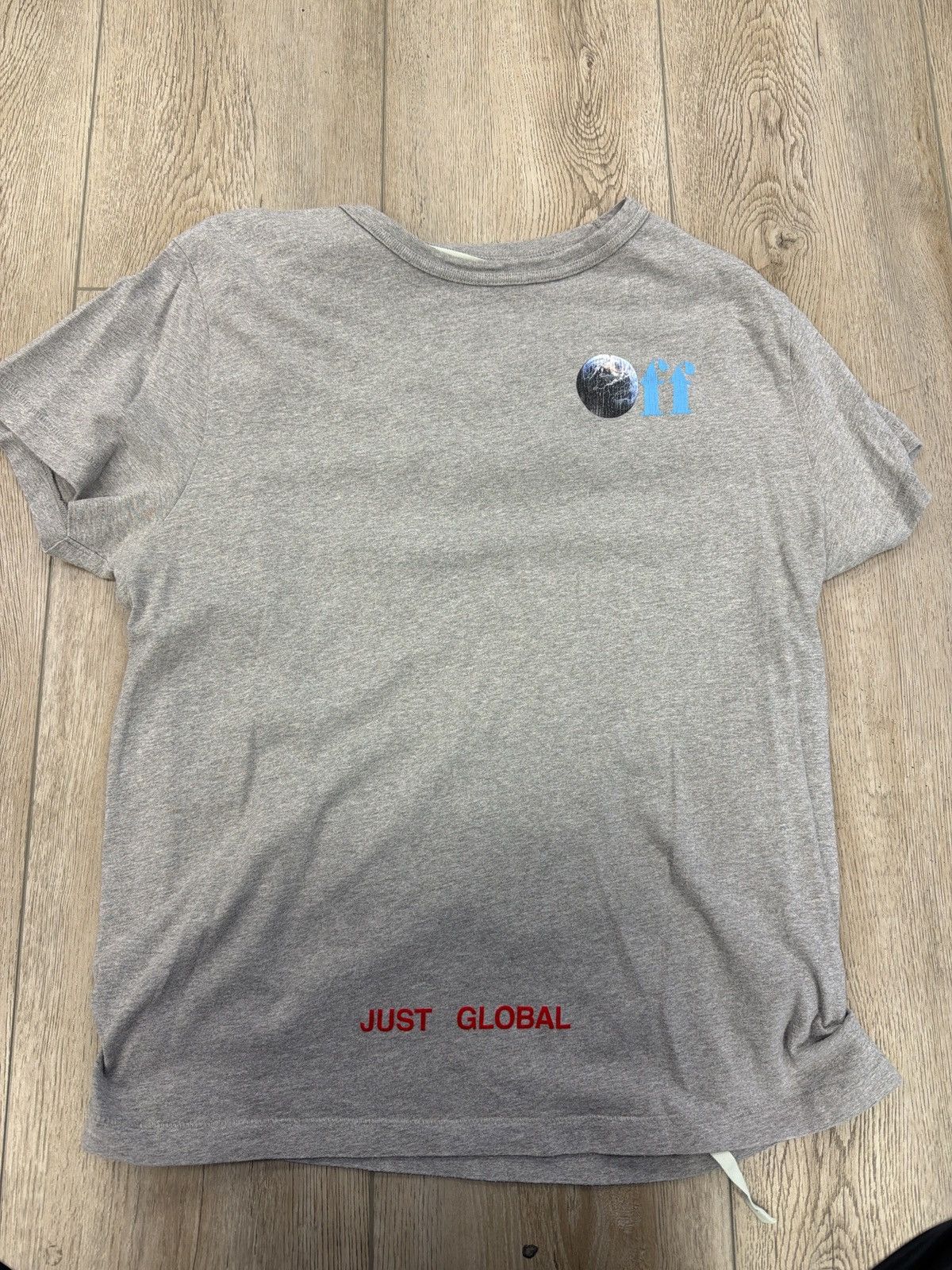 White Off White Kith Just Global T Shirt Hoodie, Sweatshirt | FlexRushtees.com