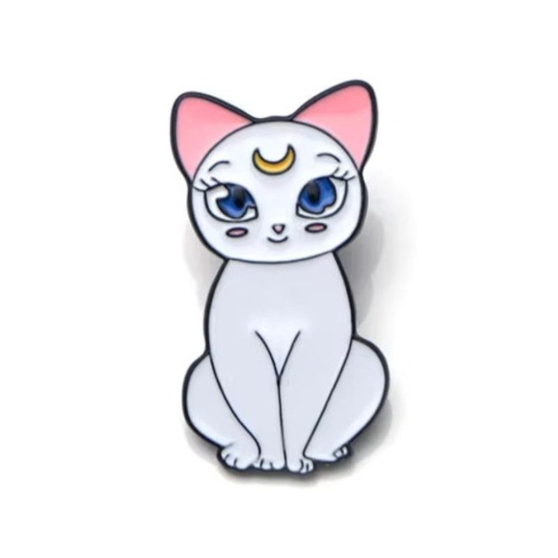 Other Stories The White Cat In Sailor Moon Artemis Enamel Pins 49 1