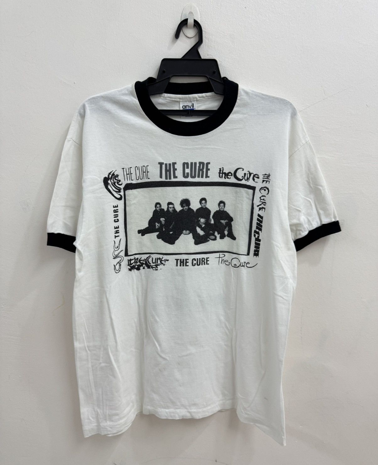 The Cure Vintage 90s The Cure Ringer Tee Hoodie, Sweatshirt | FlexRushtees.com