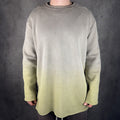 Owens Rick Owens Moncler Subhuman Crewneck Sweatshirt Acid Degrade