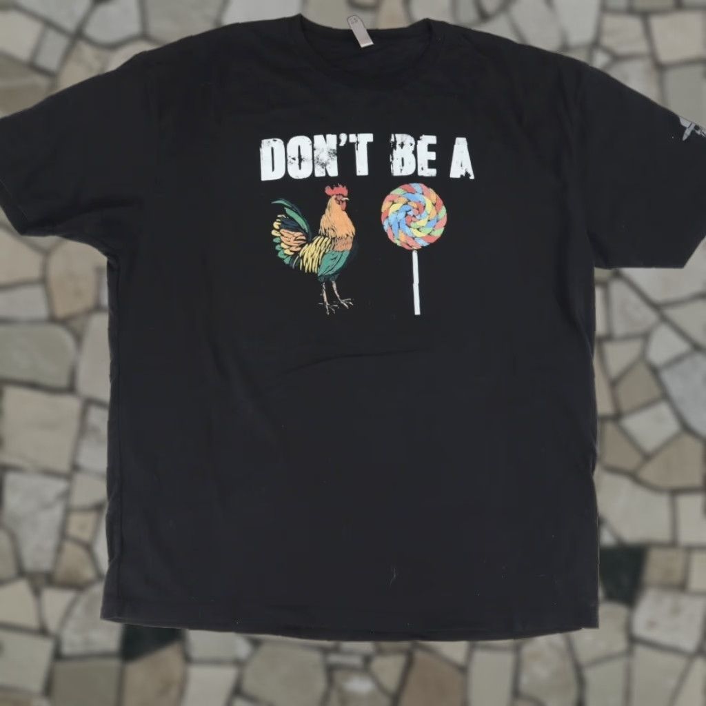 Vintage Don T Be A Rooster Lollipop Asmdss Solid T Shirt Black Men S Xl Hoodie, Sweatshirt | FlexRushtees.com