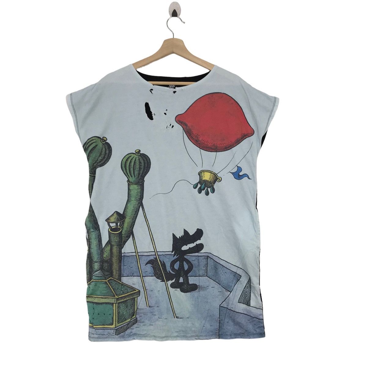 Japanese Brand Maki Sasaki Artist T Shirt Sleeveless Medialynx Japan Hoodie, Sweatshirt | FlexRushtees.com