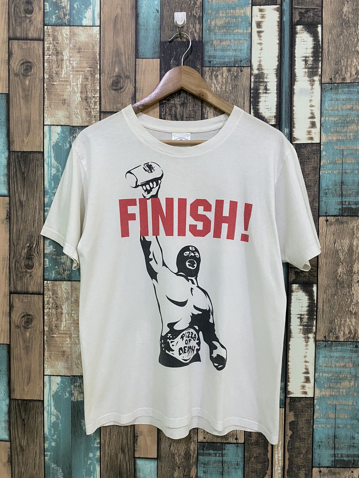 X Wwf Vintage Y2k Pizza Of Death X Wrestling T-Shirts, Hoodie, Sweatshirt | FlexRushtees.com