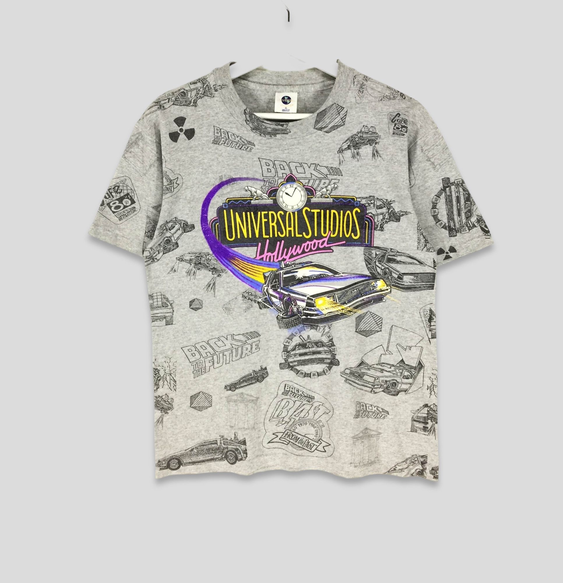 Vintage 90s Back To The Future Allover Print Tshirt