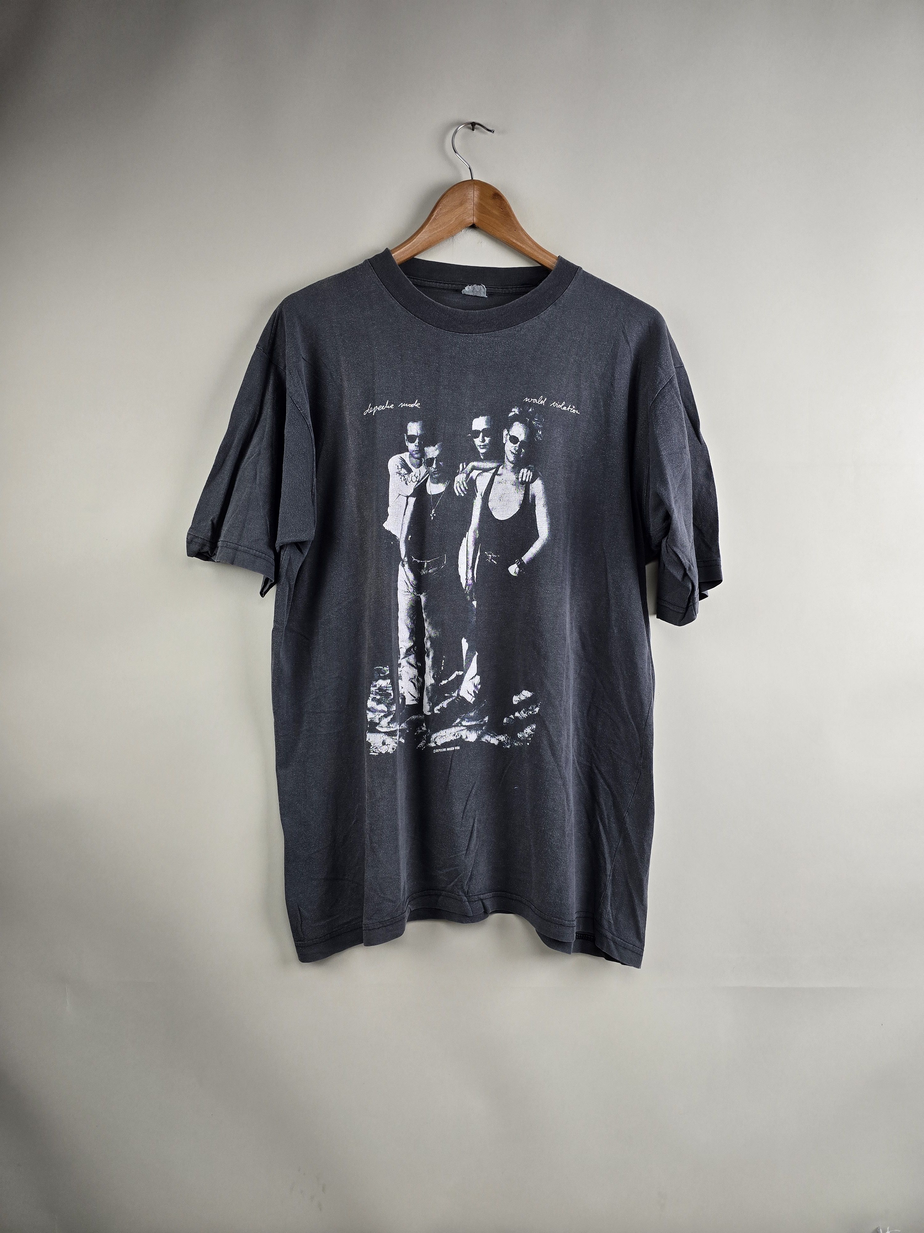 Vintage 1990 Depeche Mode World Violator Faded Xl 22 5 29 T-Shirts, Hoodie, Sweatshirt | FlexRushtees.com