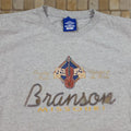 Umbro Vintage Branson Missouri Country Music T Shirt Men Large Gray 90s Retro Graphic Tee Hoodie, Sweatshirt