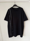 Audigier Christian Audigier Rivet Bleached Tshirt Black Hoodie, Sweatshirt | FlexRushtees.com