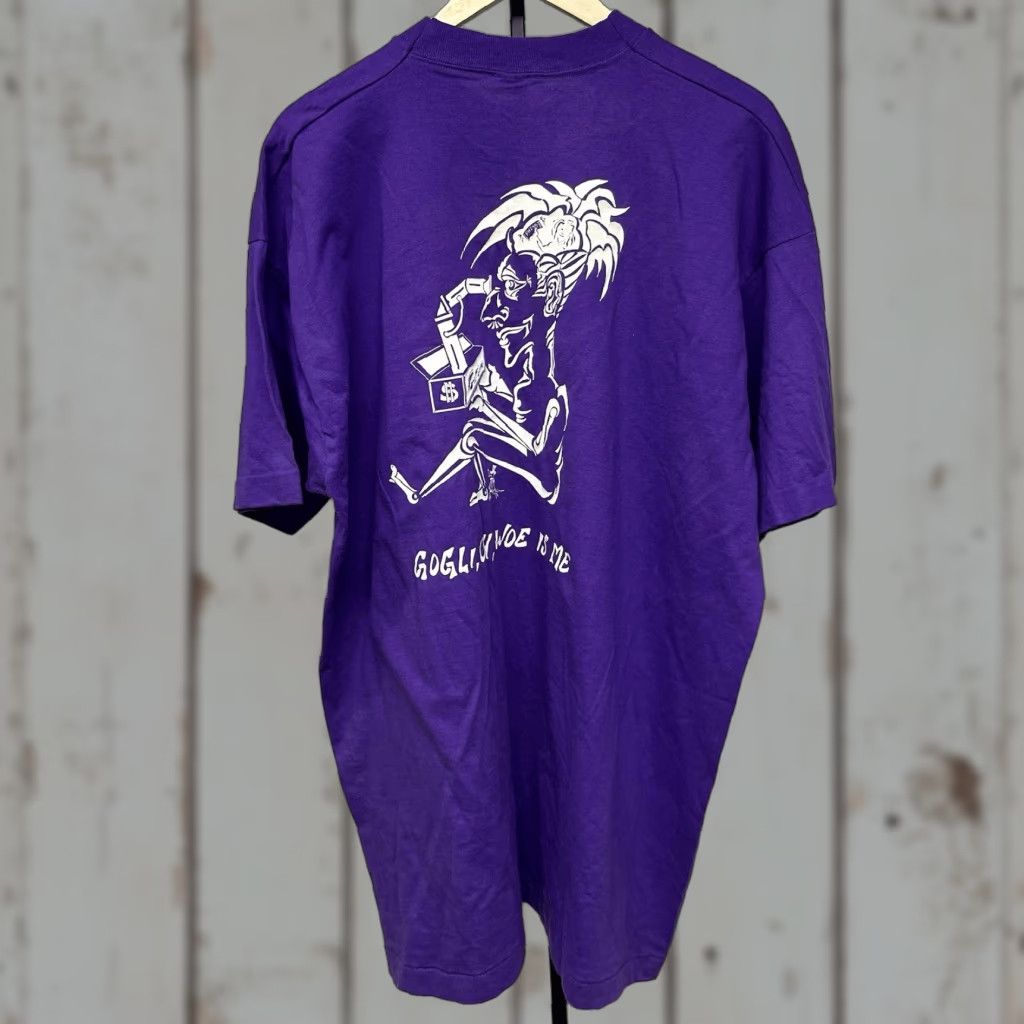 Fruit Of The Loom Vintage Phish Band Parking Lot Graphic Tour T Shirt Xxl 90s Purple Unisex Adults C Hoodie, Sweatshirt