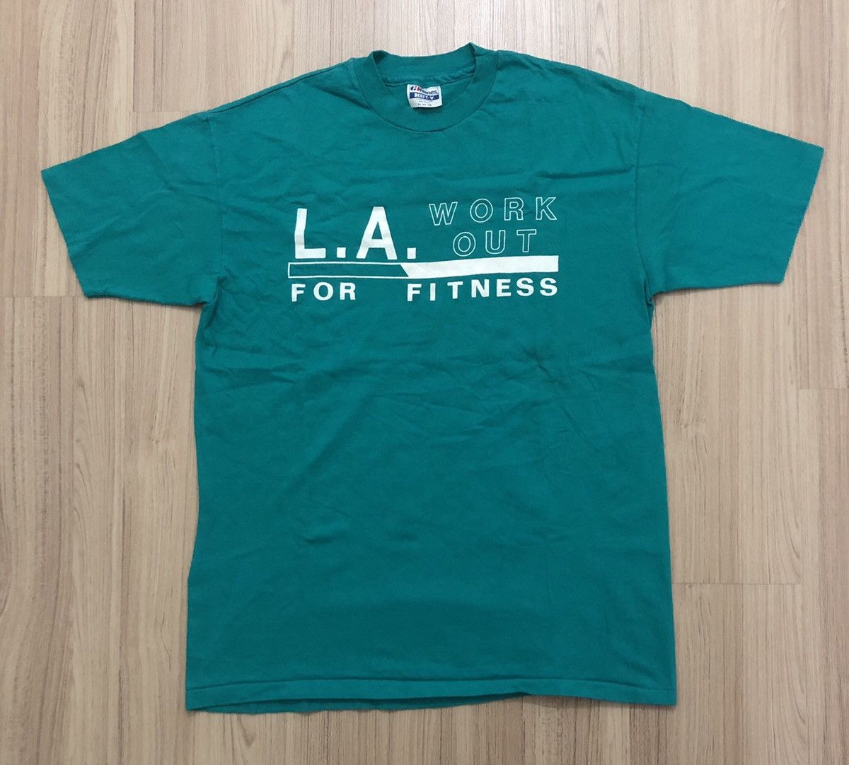 Vintage L A Staff Workout For Fitness T Shirt 90 S Hoodie, Sweatshirt | FlexRushtees.com