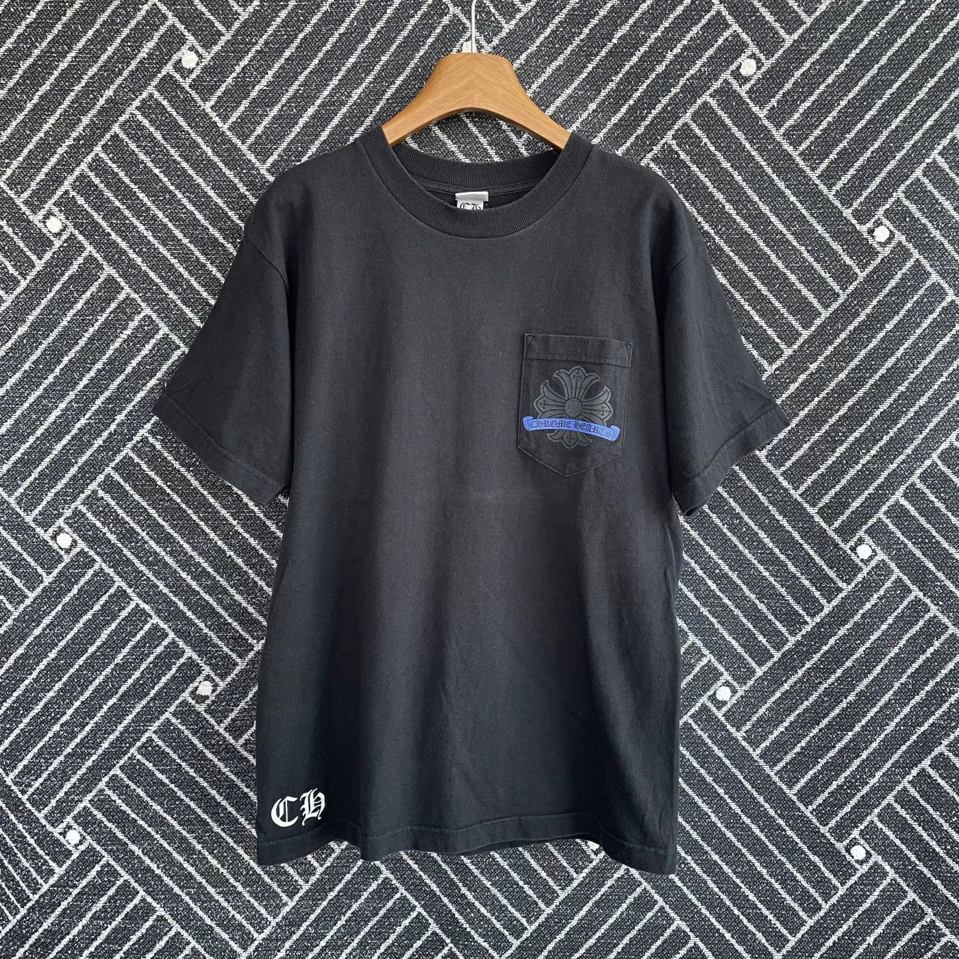Chrome Hearts 95 New Chrome Hearts Men S Black Large Cross Tee M Hoodie, Sweatshirt | FlexRushtees.com