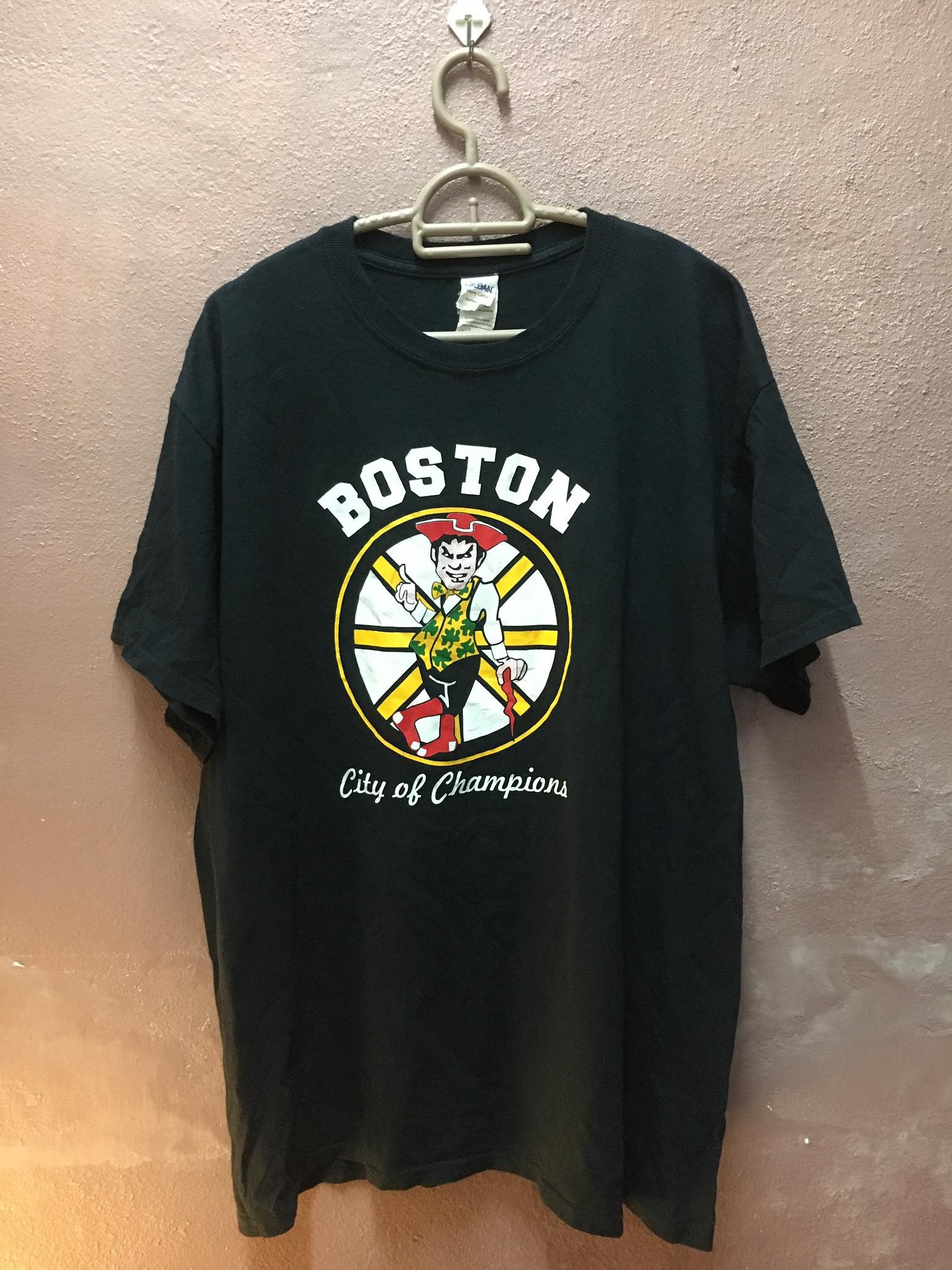 Nba Boston Celtics City Of Champions Tee Large Hoodie, Sweatshirt | FlexRushtees.com