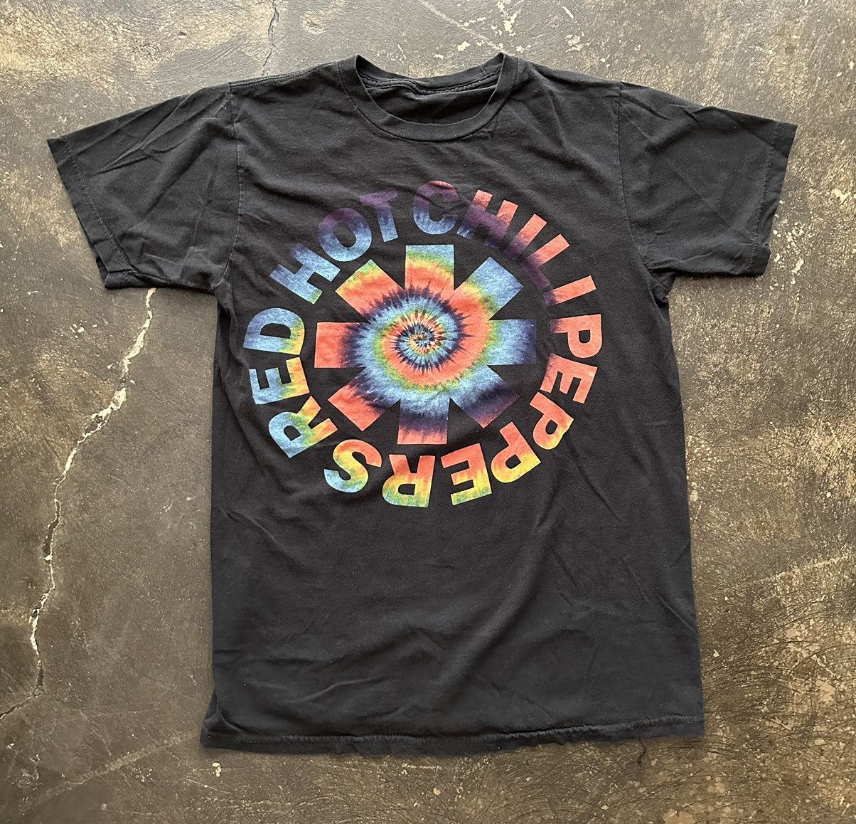 Vintage Red Hot Chili Peppers Tie Dye Band Tee Hoodie, Sweatshirt | AU16VibeMintTees.com