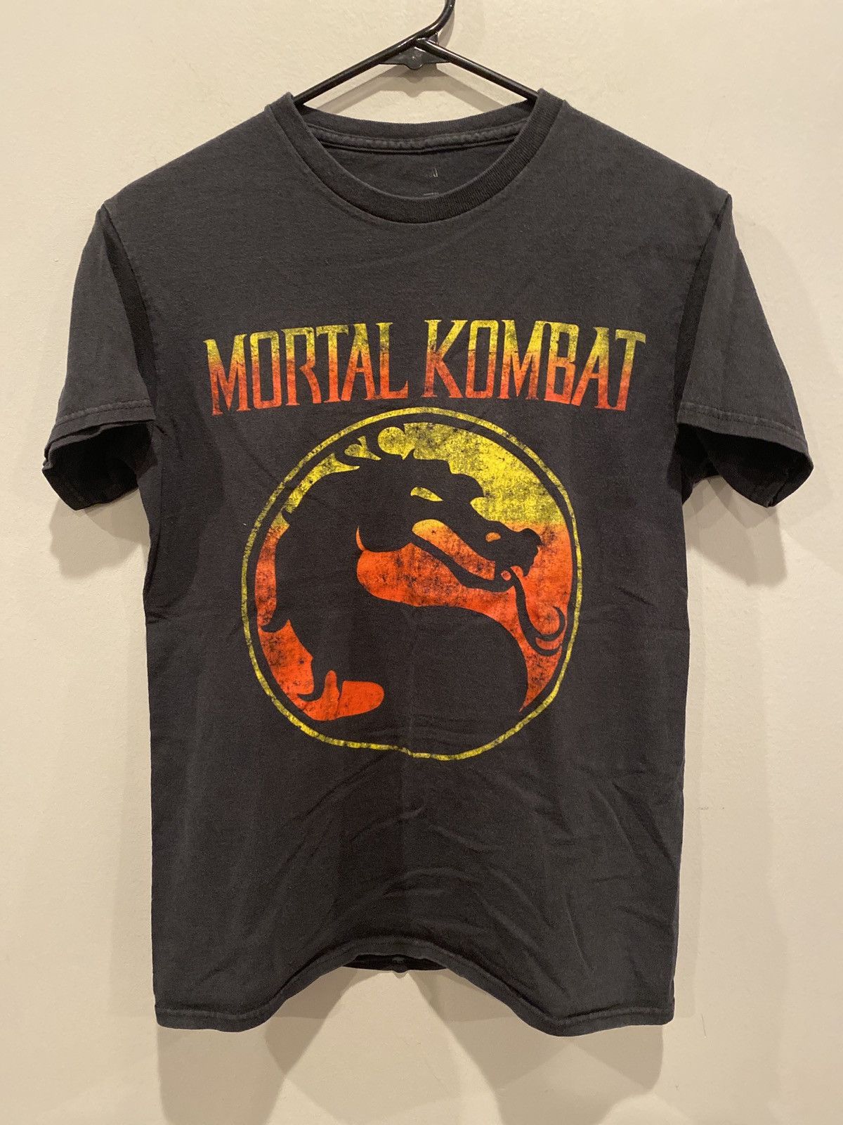 Japanese Brand Modern Mortal Kombat Dragon Logo Tee