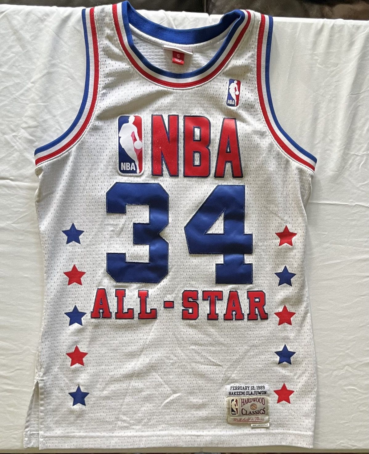 Mitchell Ness Vintage Hakeem Olajuwon Nba All Star Jersey