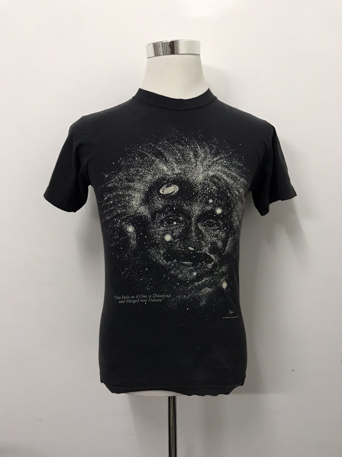 Vintage 1993 Albert Einstein Vintage Space Tee Shirt Travis Scott