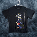 Vintage Crunchyroll Jujutsu Kaisen Anime Graphic T Shirt Adult Mens Large Black Cotton Short