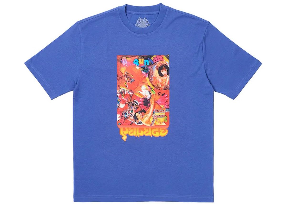 Palace Chila T Shirt Logo Ultra Blue Tee Men S Size Xl Hoodie, Sweatshirt | FlexRushtees.com