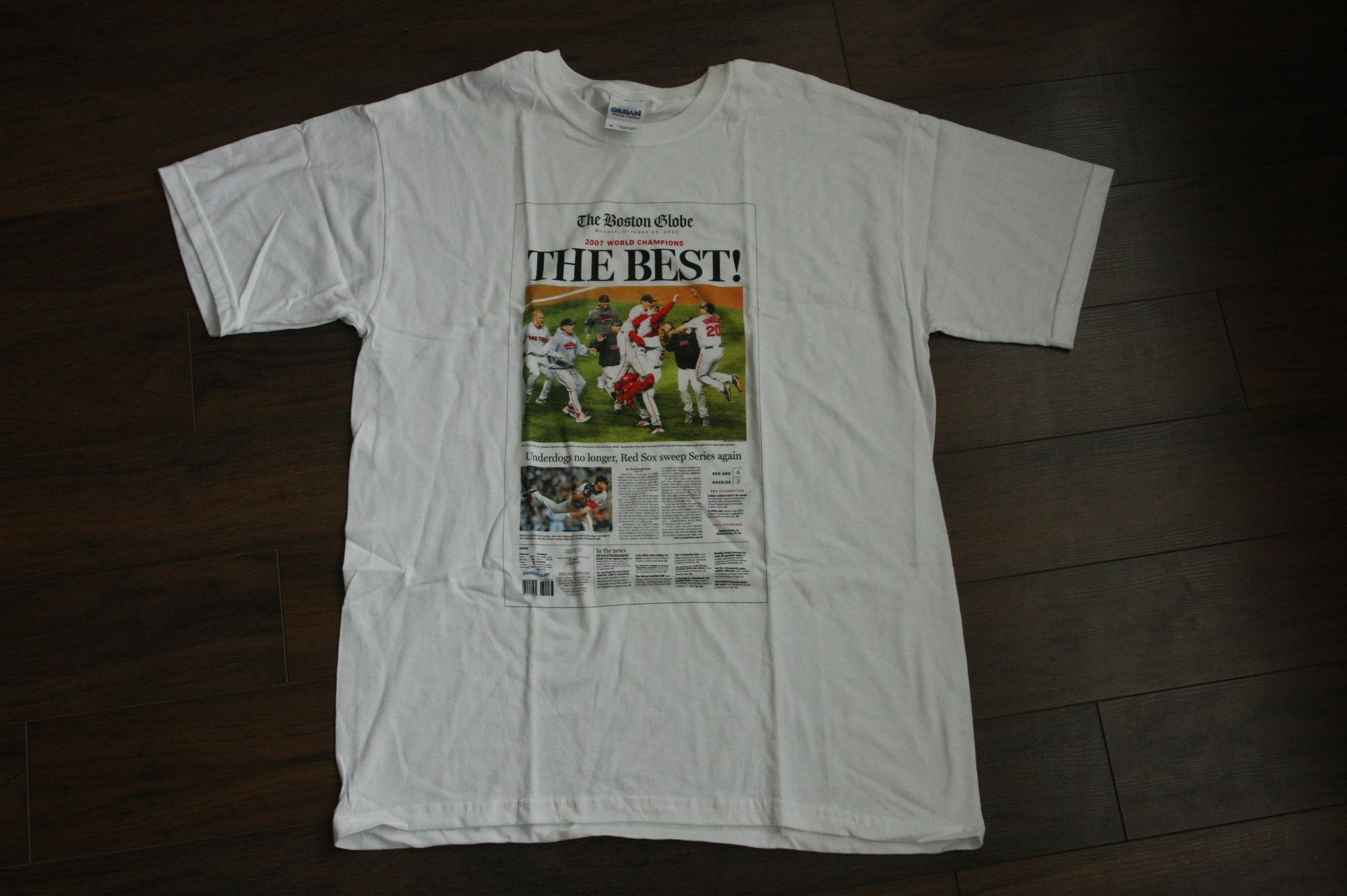 Mlb Boston Red Sox World Champions 2007 T Shirt